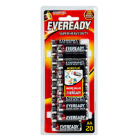 Eveready Heavy Duty AA Batteries - 20 Pack
