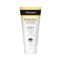 Neutrogena Sheer Zinc Body Lotion SPF50+ 85mL