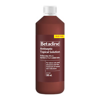 Betadine Antiseptic Topical Solution 500ml