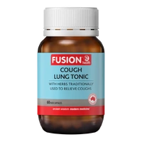 Fusion Health Cough Lung Tonic 60 Vege Capsules
