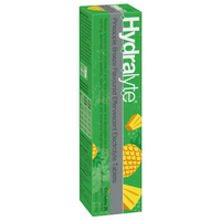 Hydralyte Pineapple Breeze Effervescent Electrolyte 20 Tablets