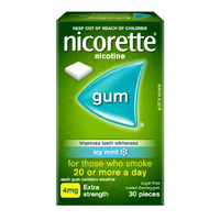 Nicorette Gum Icy Mint 4mg 30