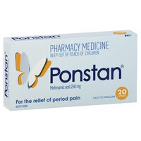 Ponstan Period Pain Relief 20 Capsules (S2)