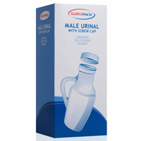 Surgipack Male Urinal With Screw Cap