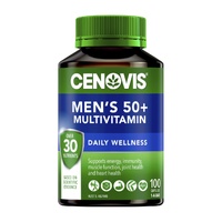 Cenovis Men's 50+ Multivitamin Daily Wellness 100 Capsules