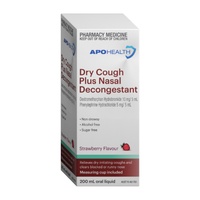 APH Dry Cough + Nasal Decongestant 200ml (S2)