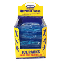 Medi-Pak Reusable Hot/Cold Pak 5 Pack (Microwaveable & Freezable) Size Small