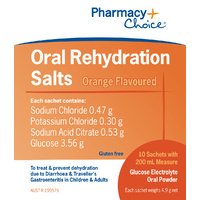 Pharmacy Choice Oral Rehydration Salt Sachet 10