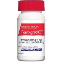 Ferro-grad C Iron and Vitamin C 90 Tablets 