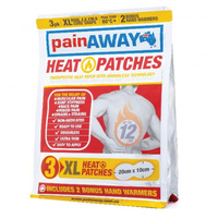 Painaway Heat Patches XL 3 Pack