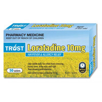 TRUST Loratadine 10mg 50 Tablets (S2)