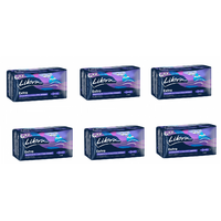 Libra Pad Goodnight Extra Long & Wide 6 Pack [Bulk Buy 6 Units]