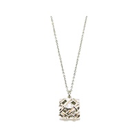 Amrita Court Aroma Necklace White Gold Chest + Purify Essential Oil 10ml Pk