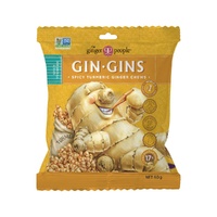 The Ginger People Gin Gins Ginger Chews Spicy Turmeric 60g