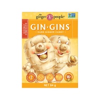 The Ginger People Gin Gins Hard Ginger Candy Double Strength 84g