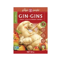 The Ginger People Gin Gins Ginger Chews Spicy Apple 84g