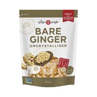 The Ginger People Uncrystallised Bare Ginger 200g