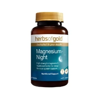 Herbs of Gold Magnesium Night 60 Tablets