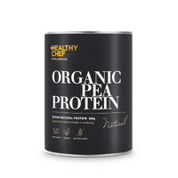 The Healthy Chef Organic Pea Protein Natural 600g