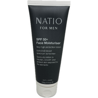 Natio For Men SPF50+ Face Moisturiser 100g 