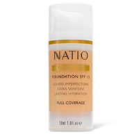 Natio Flawless Foundation SPF15 Light Honey 30ml 