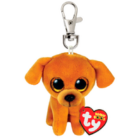 Ty Beanie Boos Zuzu the Tan Dachshund Dog Clip