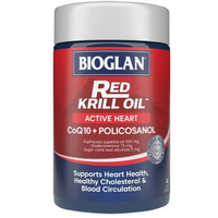 Bioglan Red Krill Oil Active Heart 60 Capsules