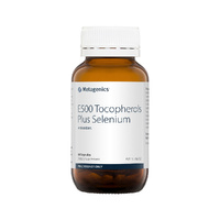 Metagenics E500 Tocopherols Plus Selenium 60 Capsules