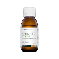 Metagenics Kids Cod Liv A & D for Kids Orange Oral Liquid 100ml