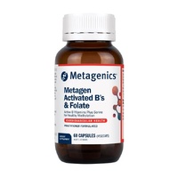 Metagenics Metagen Activated B's & Folate 60 Capsules