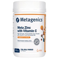 Metagenics Meta Zinc with Vitamin C Orange Oral Powder 228g