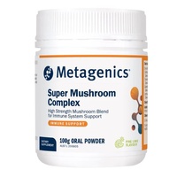 Metagenics Super Mushroom Complex Pine Lime Oral Powder 100g