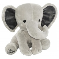 Ollie Omron Super Soft Plush Grey Elephant Toy