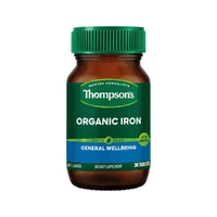 Thompson's Organic Iron 30 Tablets