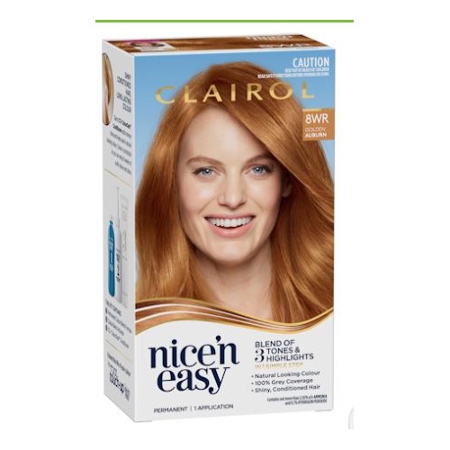 Clairol Nice N Easy 8WR Golden Auburn