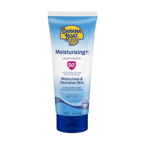 Banana Boat Moisturising Tube SPF50+ 200g