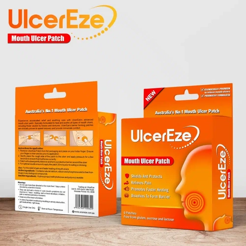 Ulcereze Mouth Ulcer Patch 6pk x6