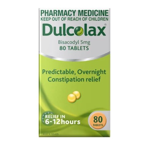 Dulcolax 5mg 80 Tablets (S2)