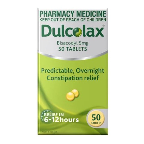 Dulcolax 5mg 50 Tablets 