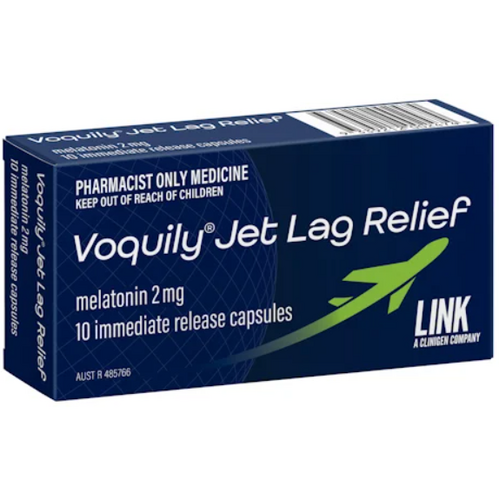 Voquily Jet Lag Relief 2mg 10 Capsules