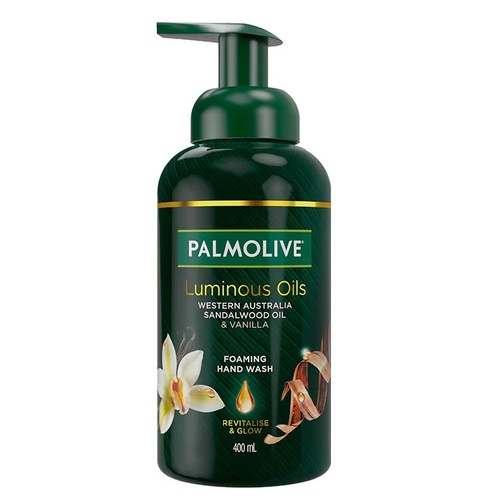 Palmolive Luminous Oils Sandalwood Oil and Vanilla Foaming Hand Soap 400ml