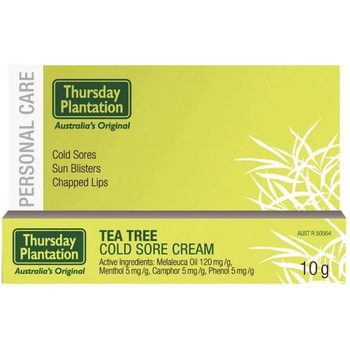 Thursday Plantation Tea Tree Cold Sore Cream 10g