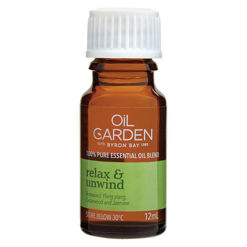 Oil Garden Essential Oil Blend Relax & Unwind 12ml [Bulk Buy 12 Units]