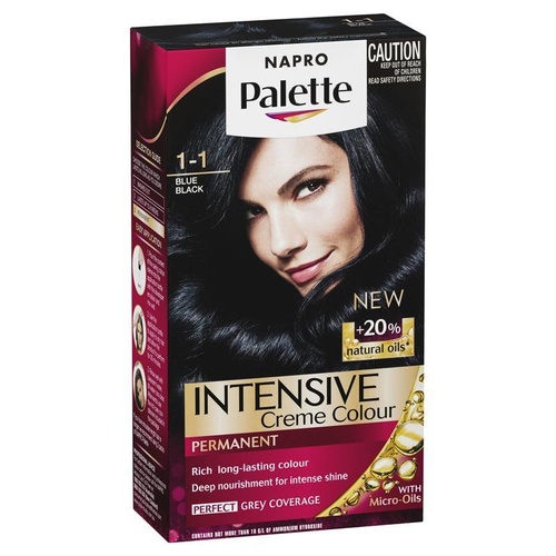 Schwarzkopf Napro Palette Hair Colouring 1-1 Blue Black