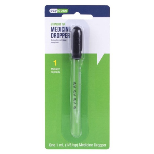Ezy Dose Calibrated Glass Dropper 1ml