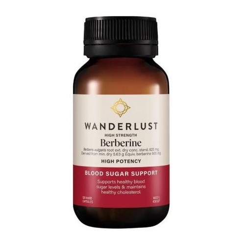 Wanderlust High Strength Berberine 120 Capsules