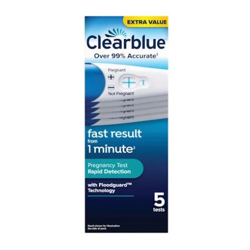 Clearblue Rapid Detection Pregnancy Tests | 5 Tests