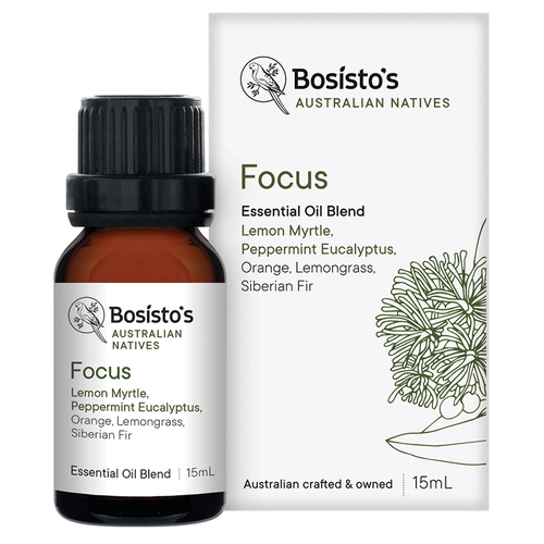 Bosistos Native Focus Oil 15ml