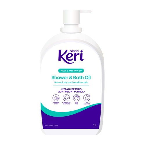 Alpha Keri Shower and Bath Oil 1L