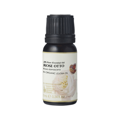 Ausganica Organic Essential Oil Dilution Rose Otto 3% in Jojoba 10ml